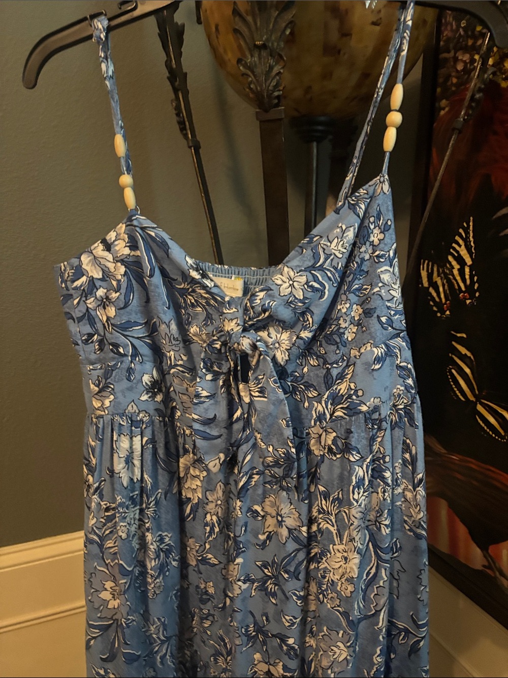House of Harlow 1960 Blue Floral Maxi Dress - M (worn once)